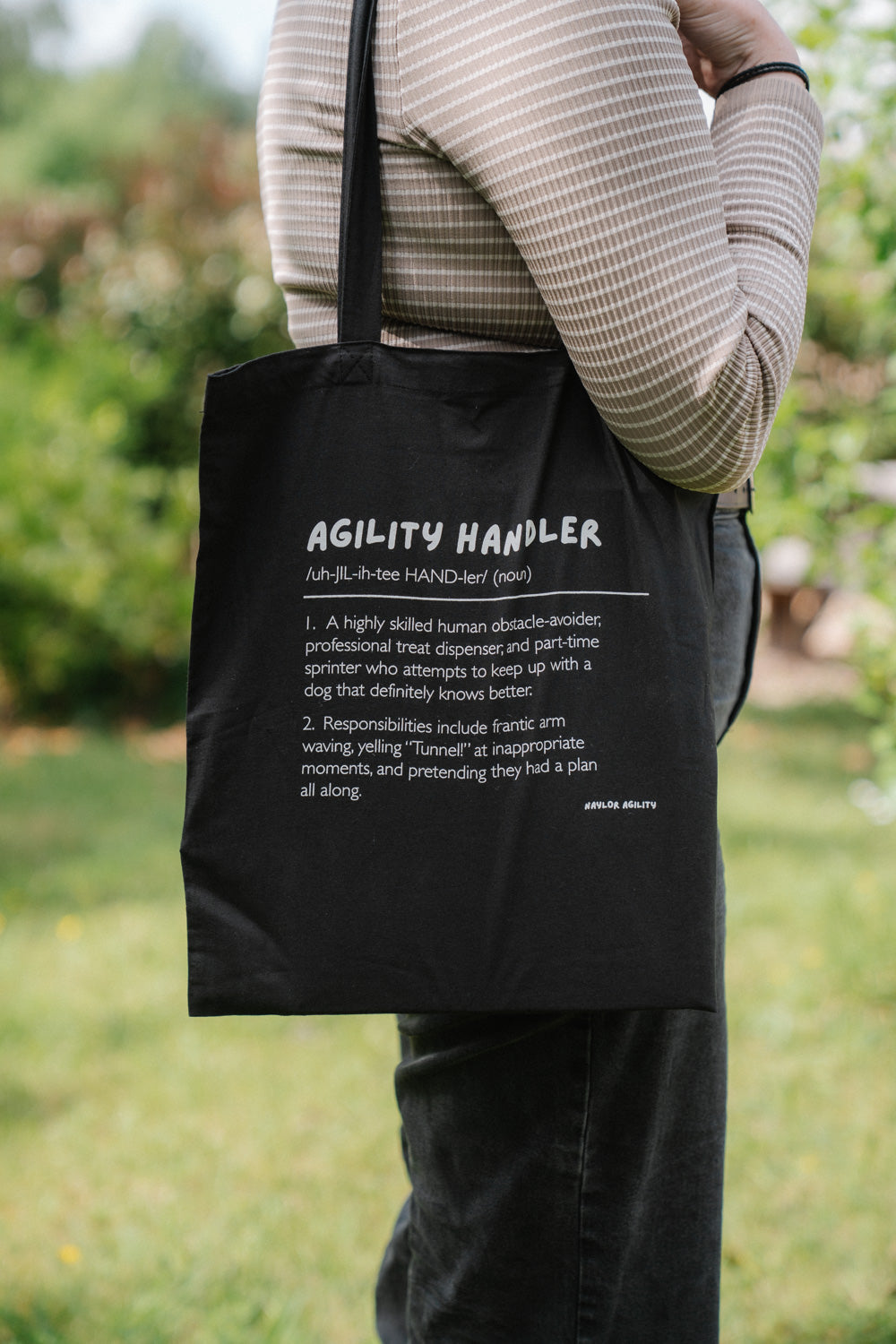 Agility Handler Tote Bag